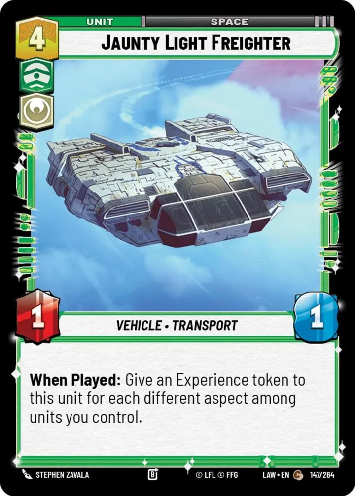 Jaunty Light Freighter