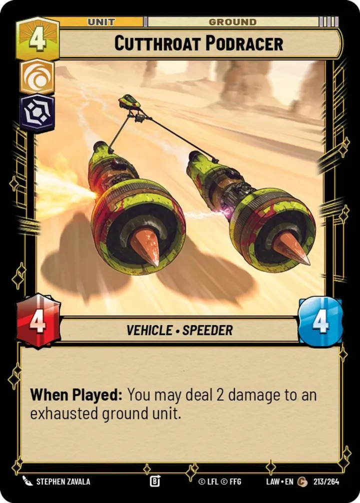 Cutthroat Podracer