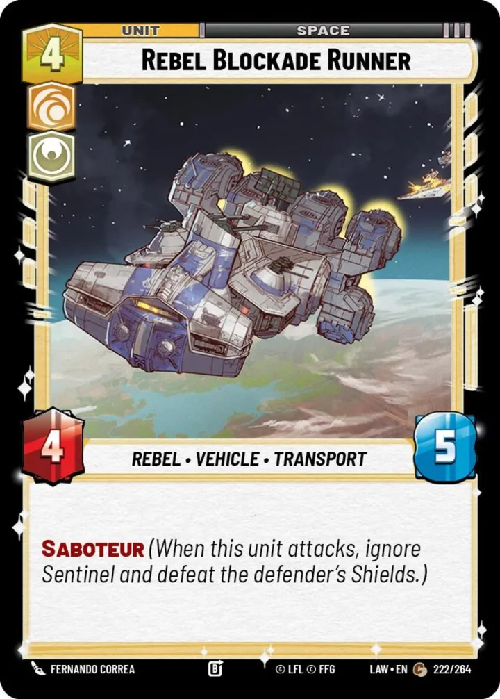 Rebel Blockade Runner