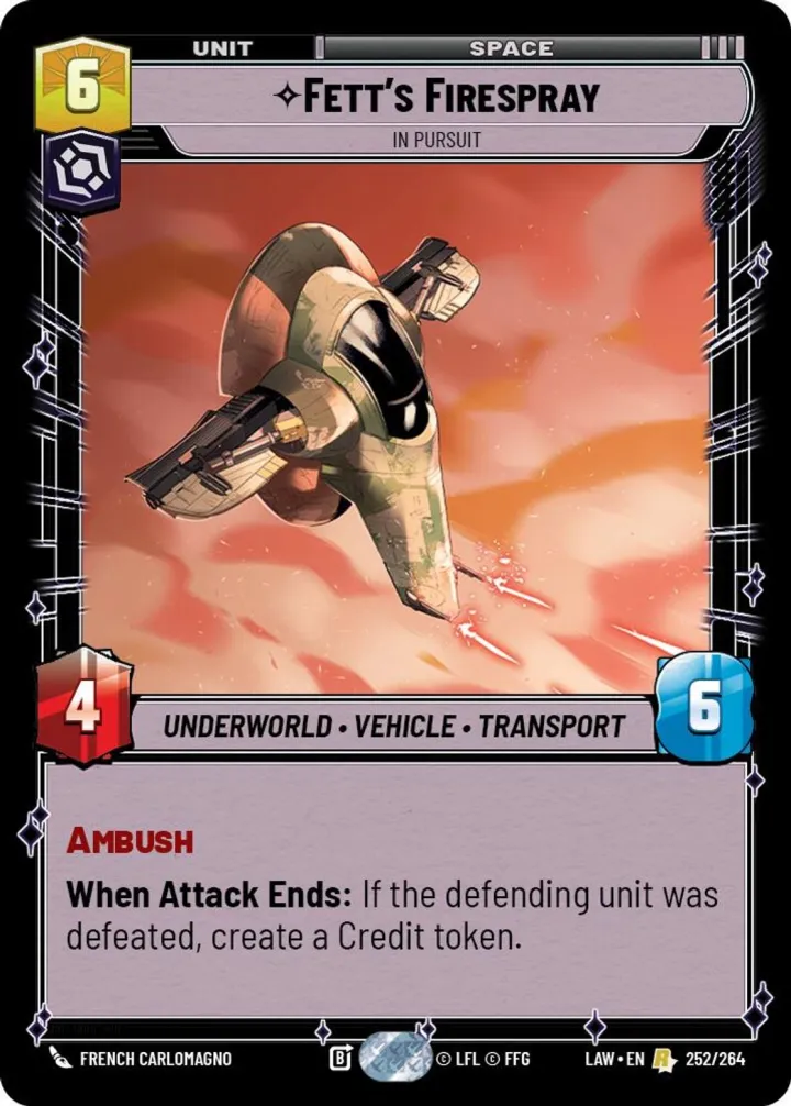 Fett's FIrespray