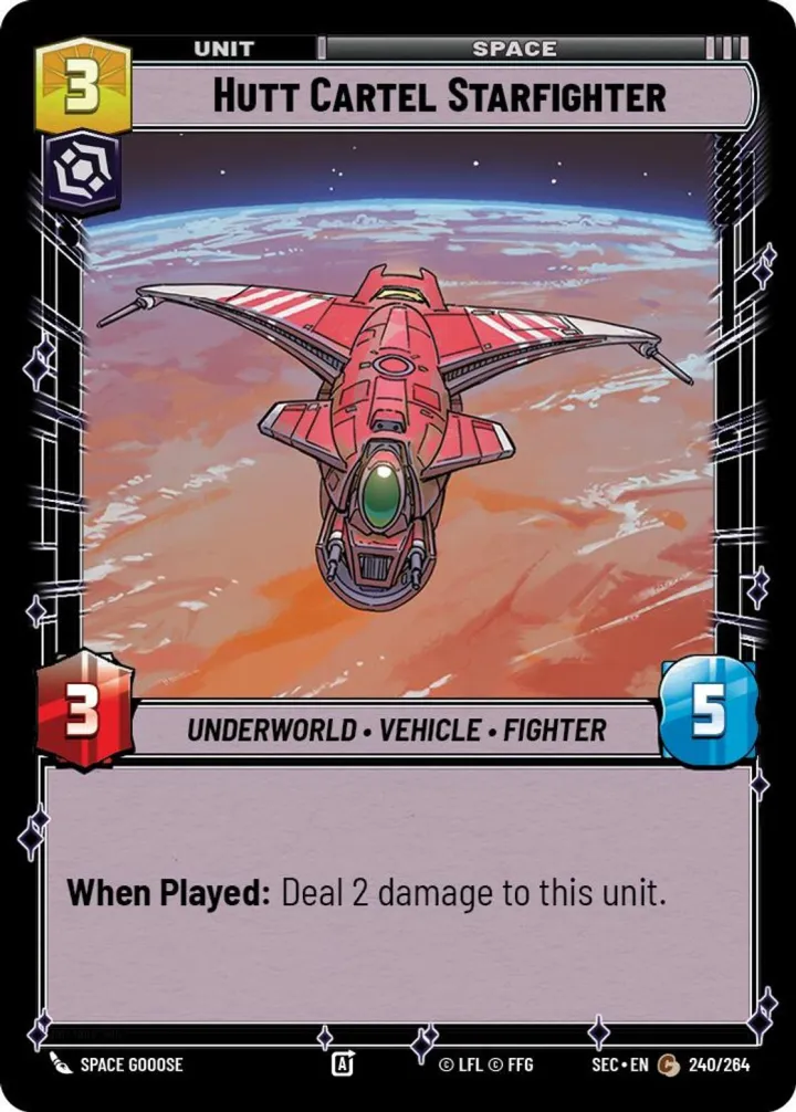 Hutt Cartel Starfighter