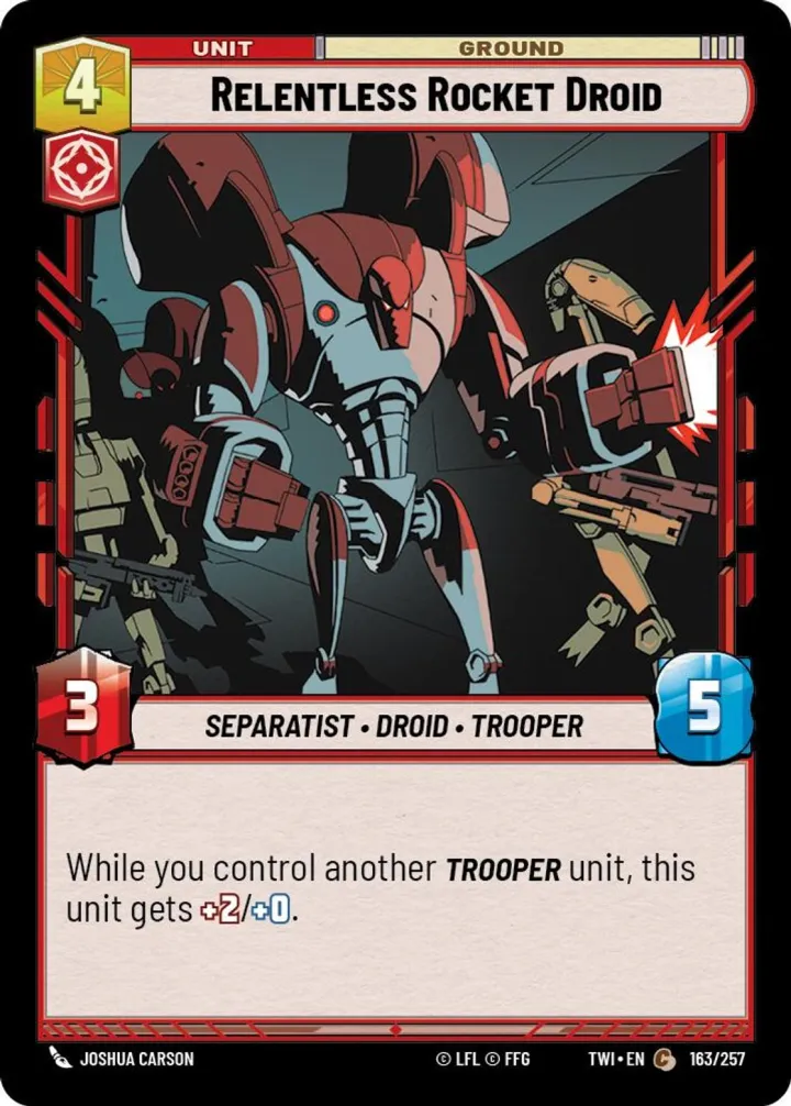 Relentless Rocket Droid